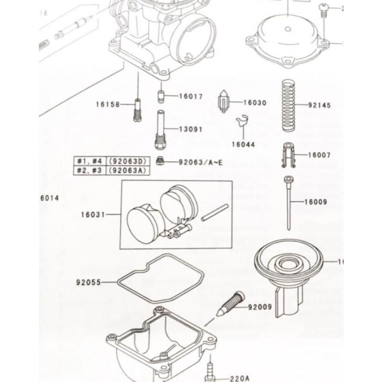 カワサキ（Kawasaki） ゼファー1100(ZRT10A) A7〜(2002年モデル