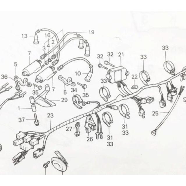 ホンダ（HONDA） CBX400F レギュレターレクチファイヤーASSY