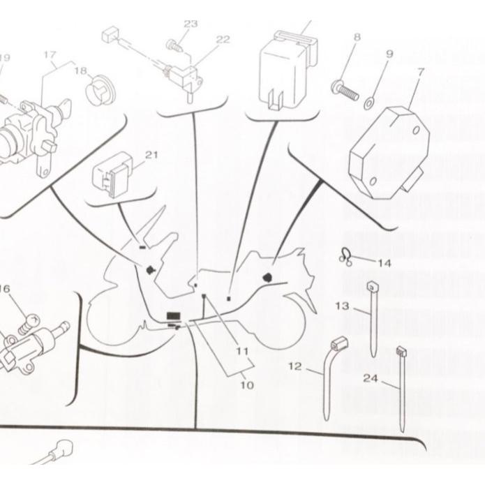 ヤマハ発動機 マジェスティ250 (4HC/SG01J) レクチファイヤー