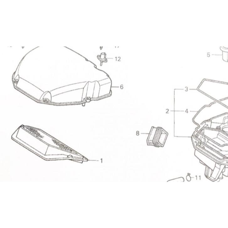 ホンダ（HONDA） CBR1100XXブラックバード(SC35国内仕様) エア