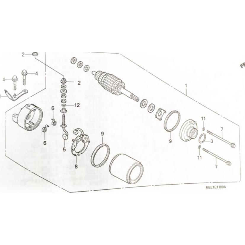 ホンダ（HONDA） CBR1000RR(SC57) 車体番号SC57-1199999まで(2005年