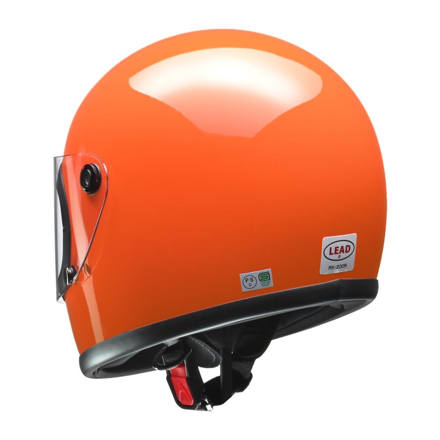 リード工業 RX-200R フルフェイスヘルメット RX-200R LEAD(リード工業) ブラック色 フリーサイズ - 【通販