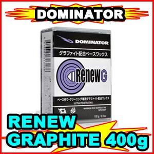DOMINATOR DOMINATOR ドミネーターRENEW GRAPHITE リニュー グラファイト配合ベースワックス 400g ...