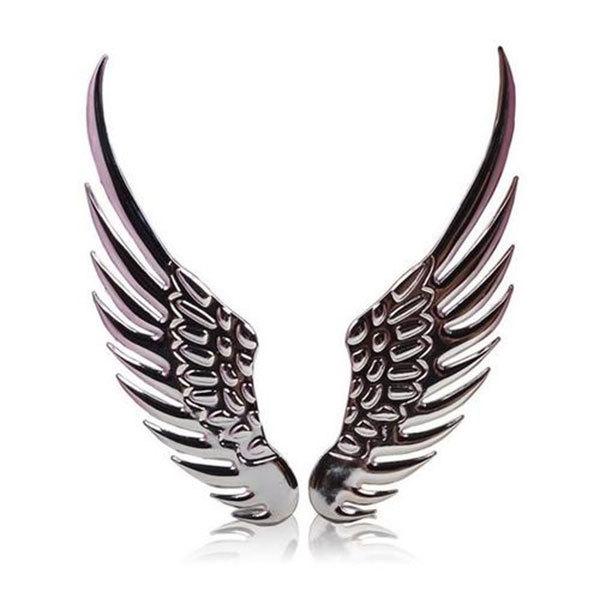 エンブレム 車 ステッカー 羽 翼 パーツ カー用品 3d アクセサリー ロゴ マーク バックドア 外装 送料無料 B A Shopスマイル 通販 Yahoo ショッピング