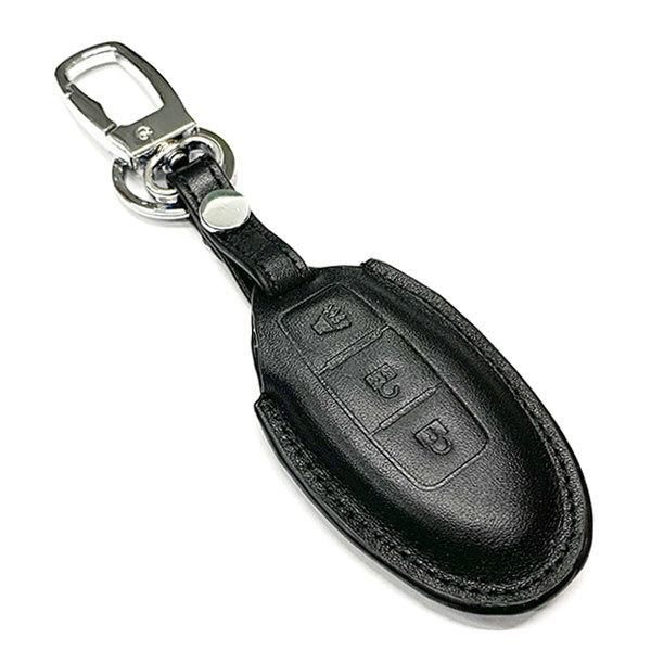 3周年記念イベントが 日産 本革ケース キーホルダー キーリング 車 スマートキーカバー モデル 送料無料 Minutomotor Com Br