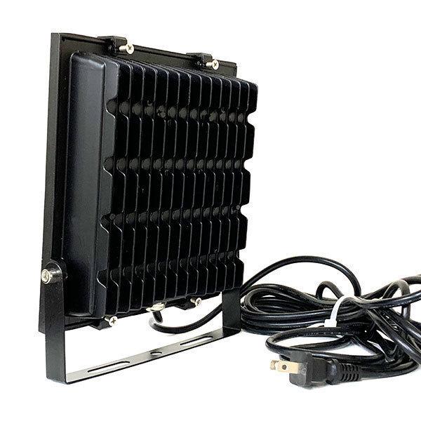 LED投光器 30W 300W相当 防水 AC100V 3m配線 電球色 10台set LED投光器 30W 300W相当 防水 AC100V 3m配線 電球色 10台set