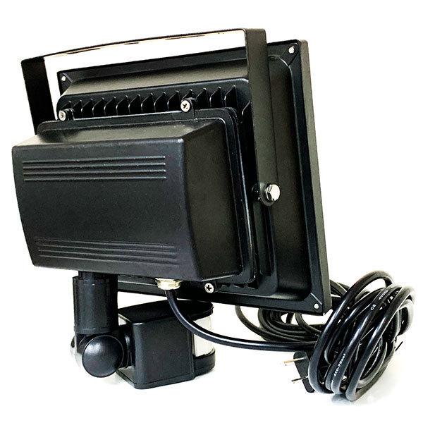 LED投光器 30W 300W相当 防水 人感センサー 3m配線 白色 : shop LED投光器 30W 300W相当 防水 人感センサー 3m配線 白色 : shop
