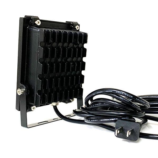 LED投光器 10W 100W相当 防水 AC100V 3m配線 : shopスマイル LED投光器 10W 100W相当 防水 AC100V 3m配線 : shopスマイル