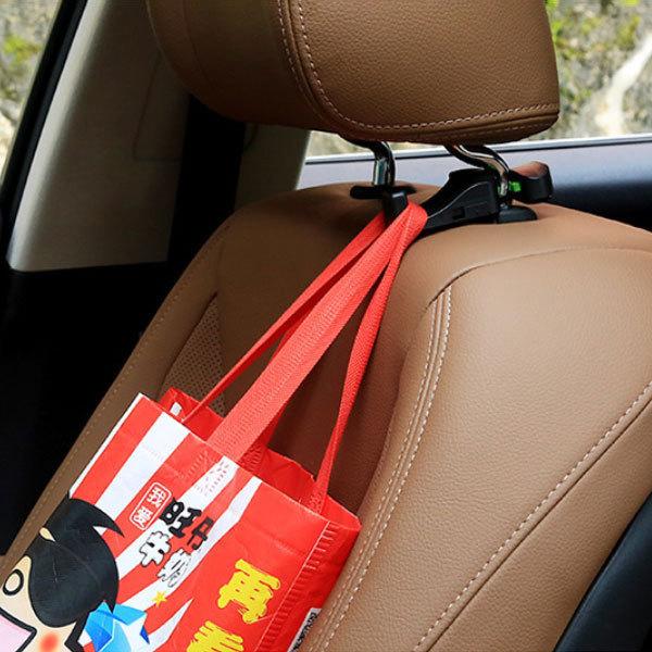シートフック 荷物掛け 2個set ヘッドレスト 座席 フック 便利 自動車 