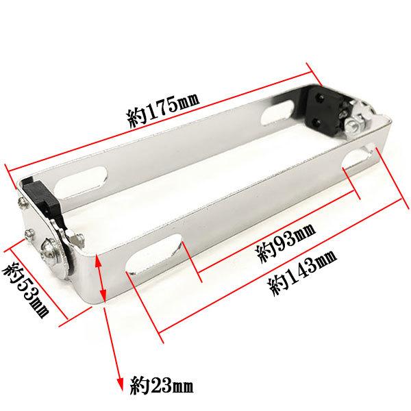 ナンバーステー ナンバーフレーム ナンバープレート 外装 おしゃれ 180