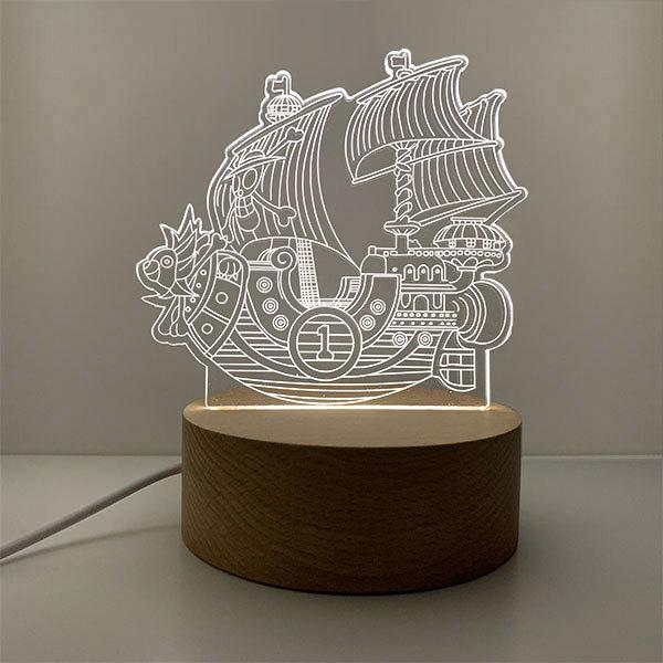 LED ナイトライト 3D アート 調光 調色 卓上 インテリア USB接続
