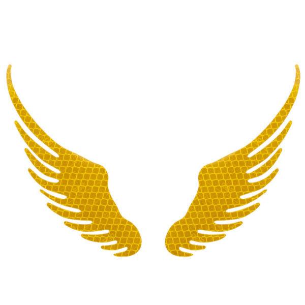 エンブレム 車 ステッカー 反射 羽 翼 2枚set 3d アクセサリー ロゴ マーク バックドア 外装 カー用品 送料無料 Reflection Wings Shopスマイル 通販 Yahoo ショッピング