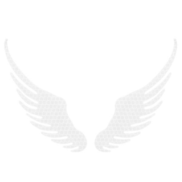 エンブレム 車 ステッカー 反射 羽 翼 2枚set 3d アクセサリー ロゴ マーク バックドア 外装 カー用品 送料無料 Reflection Wings Shopスマイル 通販 Yahoo ショッピング