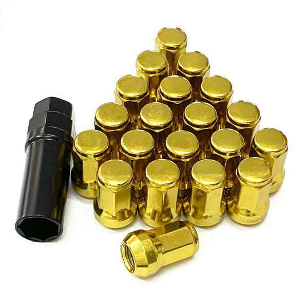 ホイールナット サイズ 31mm M12×P1.25 / P1.5 ホイール ナット ロックナット 種類 スチール 袋ナット 20個 送料無料