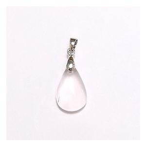 ローズクォーツ ペンダントトップ しずく型 天然石 パワーストーン ネックレス シルバー925 Nks エスピーストーン 通販 Yahoo ショッピング