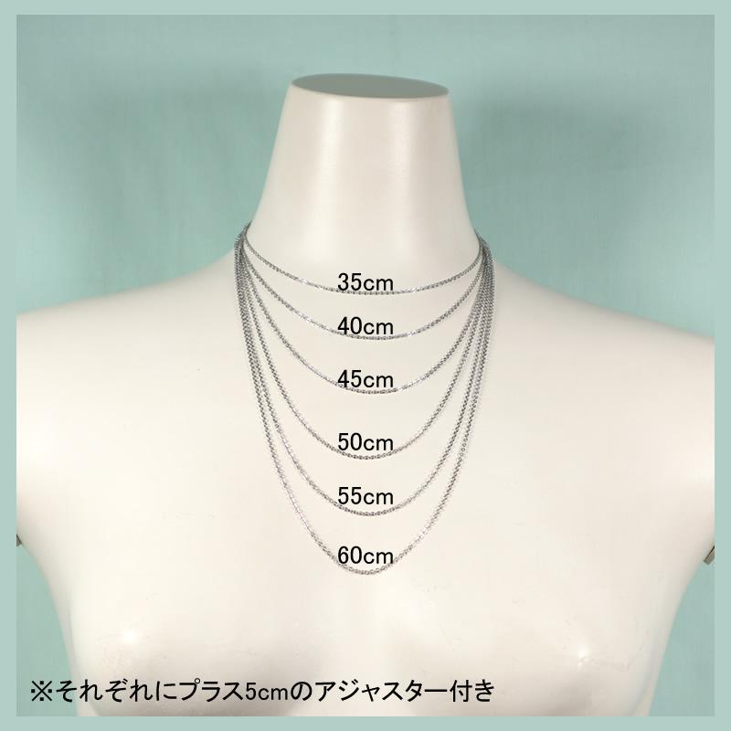 ネックレス ペンダント スクエアカット 一粒 キュービックジルコニア 