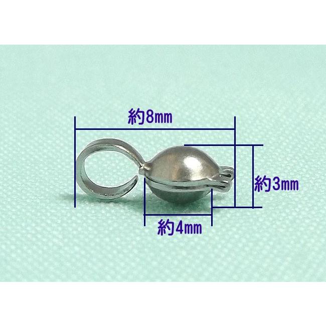 ボールチップ 10個 つぶし玉 20個セット 玉径4mm ステンレス製