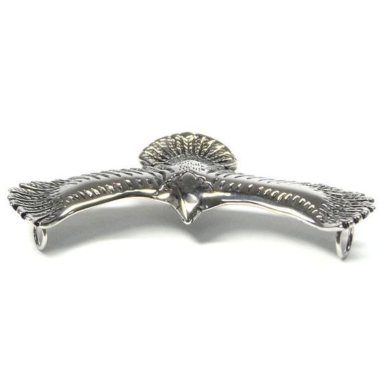 イーグル/鷲/ワシ ステンレス製 ペンダントトップ 横65mm パーツ