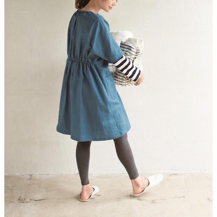 ドルマンスリーブの割烹着 型紙 S M・L LLサイズ【型紙/ソーイング