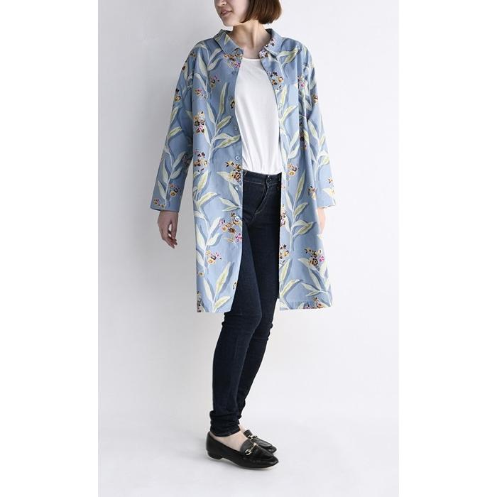 高橋恵美子デザイン　手ぬいのシャツワンピース＆シャツ　型紙　M　L　LLサイズ【型紙/パターン/縫い代付き/ワンピース】 |  | 01