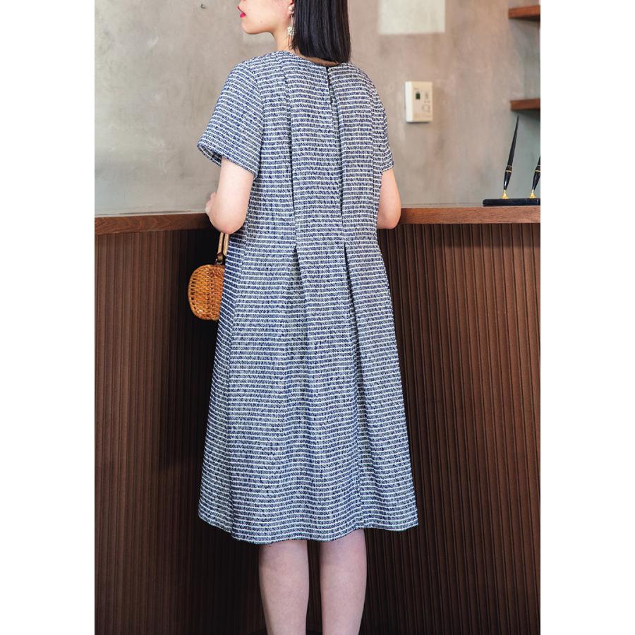 プリーツワンピース designed by Yuko Katayama （KY-0001）型紙　S　M L　LLサイズ【型紙/パターン/ソーイング/縫い代付き/ワンピース/4サイズ】 |  | 02