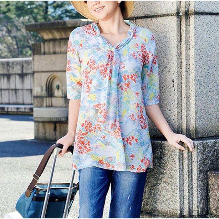 ストール付きブラウス 型紙 9号 11号 13号 15号 型紙 パターン 縫い代付き レディブティック ブラウス レディース 4サイズ Lb 0003 Sewingpatternstudio Yahoo 店 通販 Yahoo ショッピング