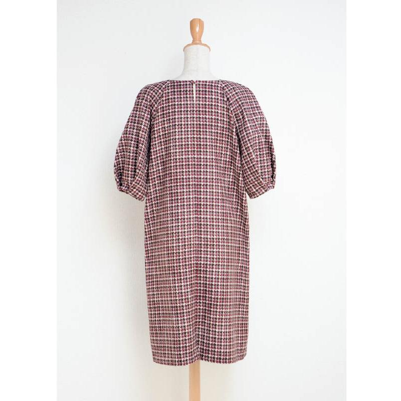 ランタンスリーブワンピース型紙　9 11 13 15サイズ【ブティック社/型紙/大人服/パターン/4サイズ/ワンピース/レディース/縫い代付き/かんたん/ソーイング】 |  | 04