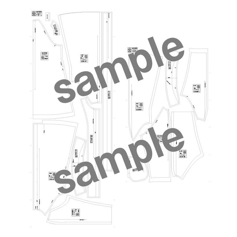 ステンカラーコート 型紙　7 9 11 13 15サイズ【ブティック社/型紙/大人服/パターン/5サイズ/コート/レディース/縫い代付き/かんたん/ソーイング/】 |  | 10