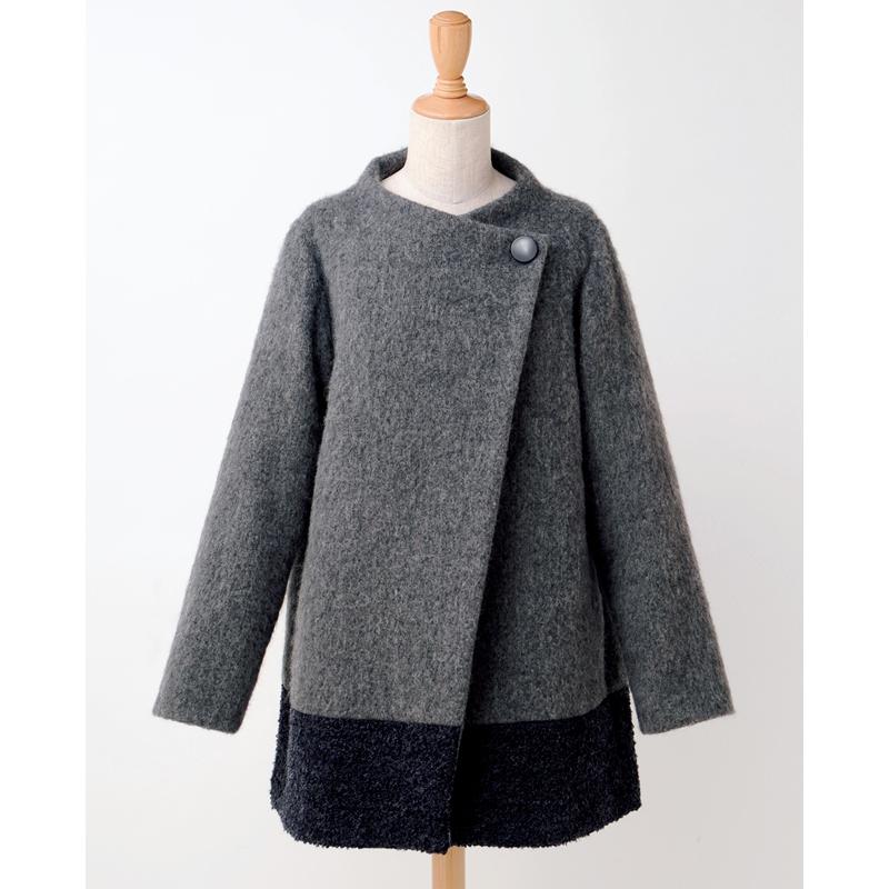 Aラインショートコート/裏地付き 型紙　9 11 13 15サイズ【ブティック社/型紙/大人服/パターン/4サイズ/コート/レディース/縫い代付き/かんたん/ソーイング/】 |  | 07