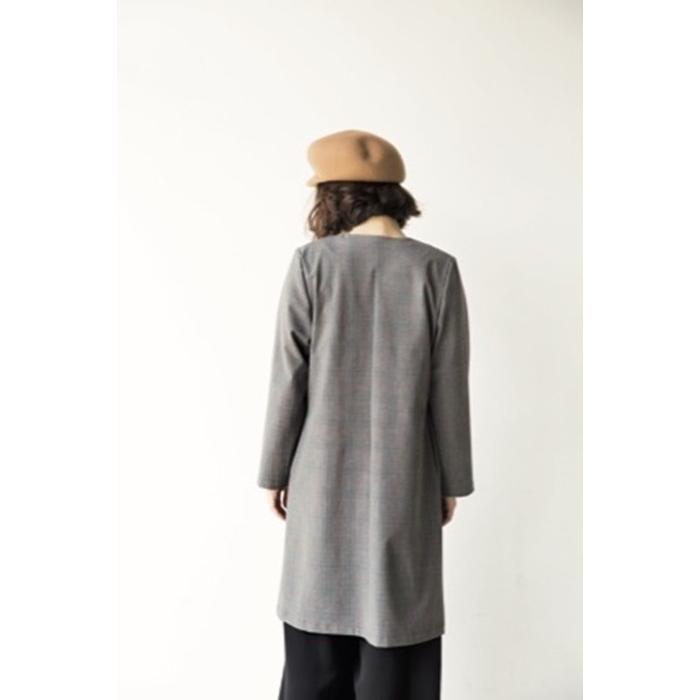 Vネックカーディガンコート Designed by Yuko Katayama　型紙　S　M L　LLサイズ【型紙/パターン/ソーイング/縫い代付き/コート/カーディガン/4サイズ】 |  | 02