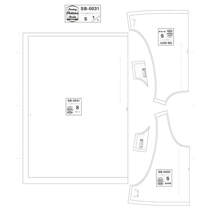 ウエスト切り替えのエプロンワンピース 型紙 S M Lサイズ 型紙 パターン ワンピース エプロン カジュアル レディース 3サイズ Sb 0031 Sewingpatternstudio Yahoo 店 通販 Yahoo ショッピング