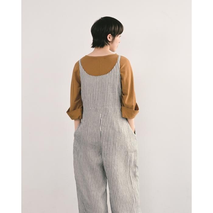 ラウンドネックのサロペット　型紙　M　L　LLサイズ<br>【ブティック社/型紙/大人服/パターン/3サイズ/レディース】 |  | 01