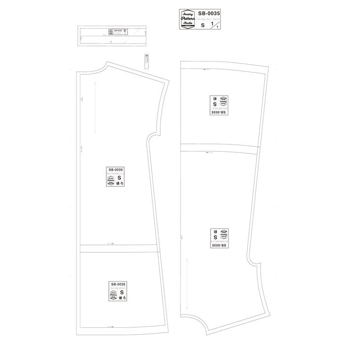 スタンドカラーのチュニック＆ワンピ　型紙　S　M　Lサイズ<br>【ブティック社/型紙/大人服/パターン/3サイズ/チュニック/レディース】｜spsy-boutique｜04