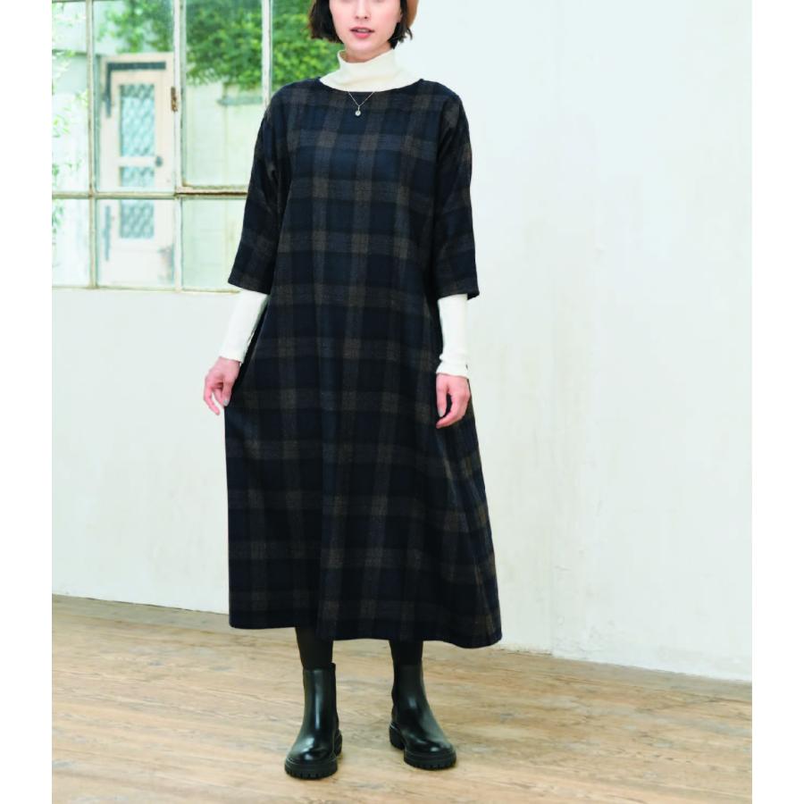 型紙】ドルマンスリーブのワンピース 型紙 S M L LLサイズ