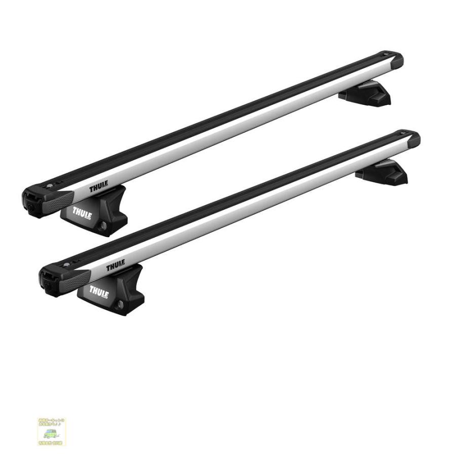 THULE キャリアset アウディ Q7  4L#系  DR付 th7106 th891 kit6025_5