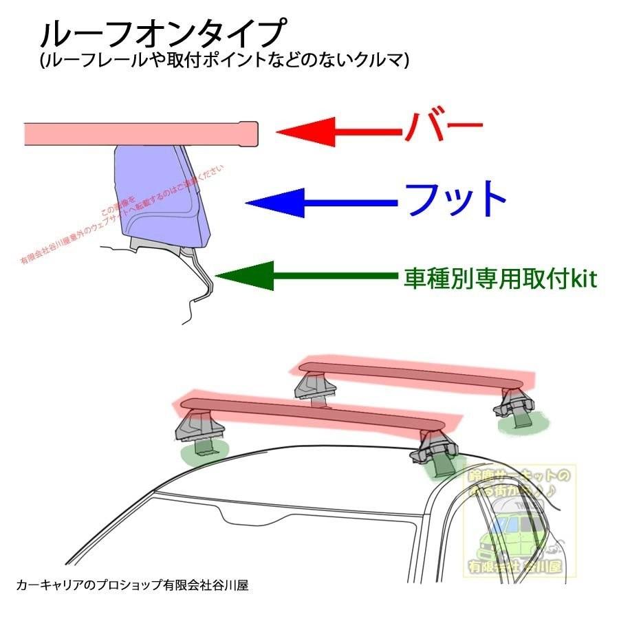 THULE（スーリー） キャリアset アウディ A3 スポーツバッグ5ドア 8P 