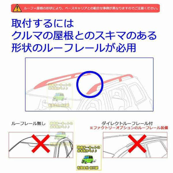 楽天市場店 THULE キャリアset1台分 FIAT PandaCross 4x4 7BA-13909# RR付車 th710410 th7112 th7325B STWH13