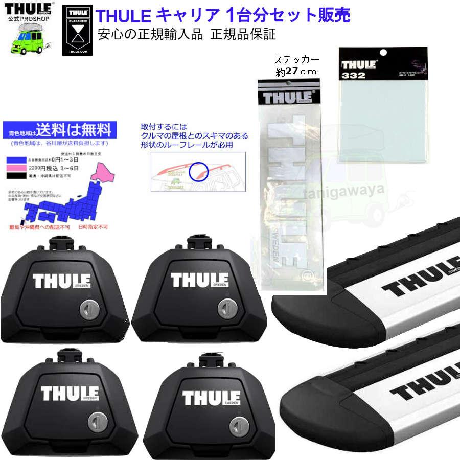 THULE（スーリー） □□個人宅配送OK商品 キャリアset FIAT PandaCross