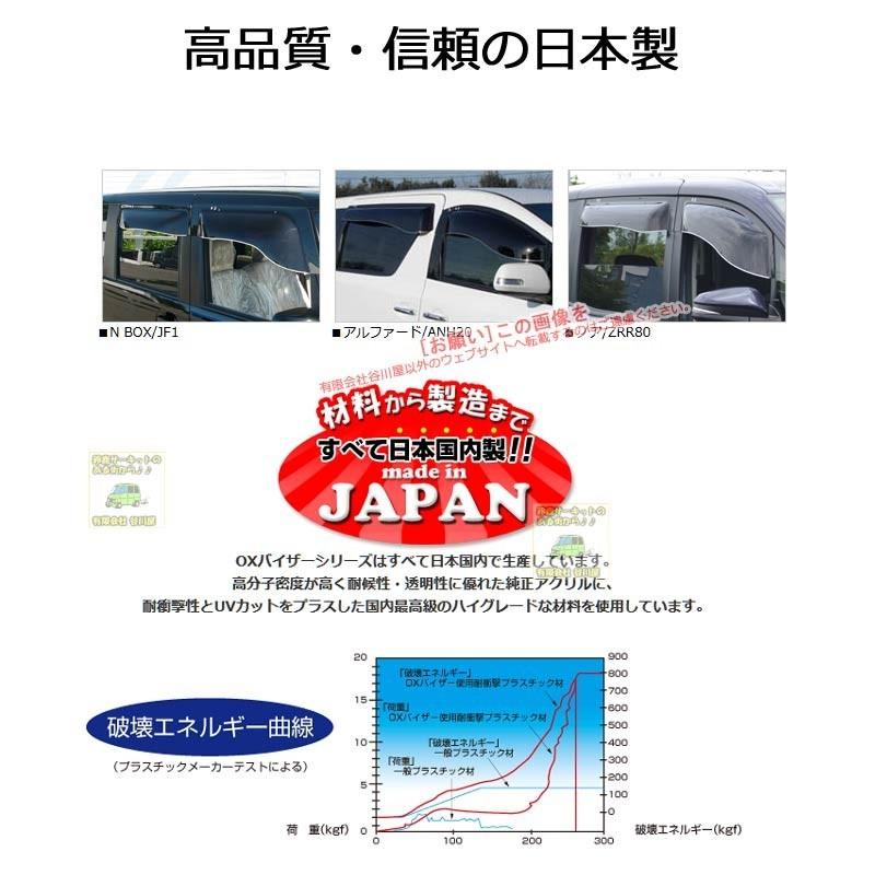 OXバイザーブラッキーテン | BL-100+BLR100 | 対象車 トヨタ ノア・ヴォクシー・エスクァイア 型式 Z#R80・ZRR85[OXバイザー正規品販売店] |  | 03