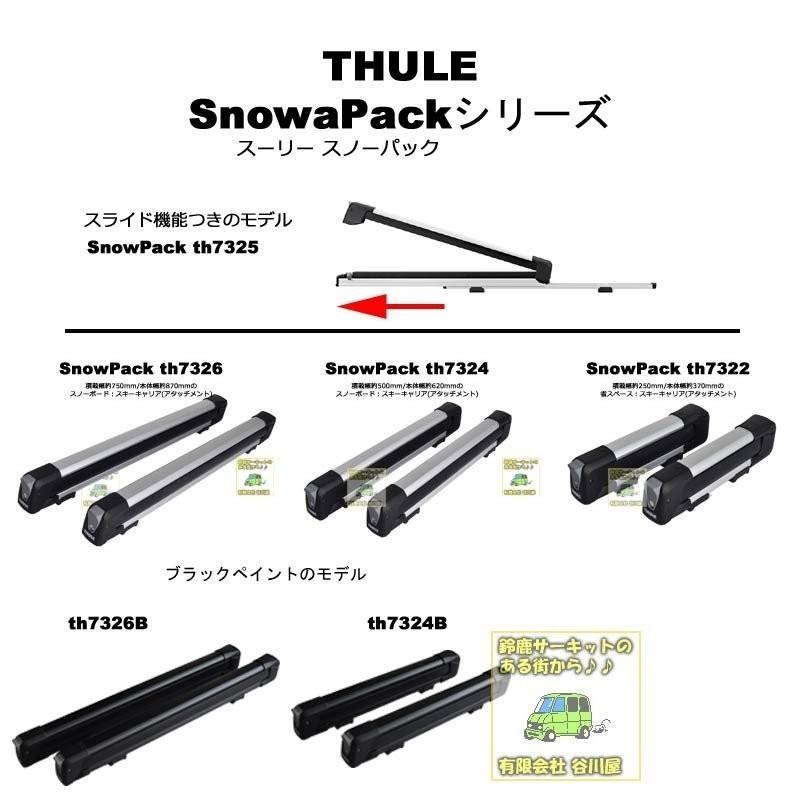 在庫あり THULE SnowPack L Black th7326B (th732607 | スノーパック | 鈴鹿から出荷｜sptanigawaya｜06