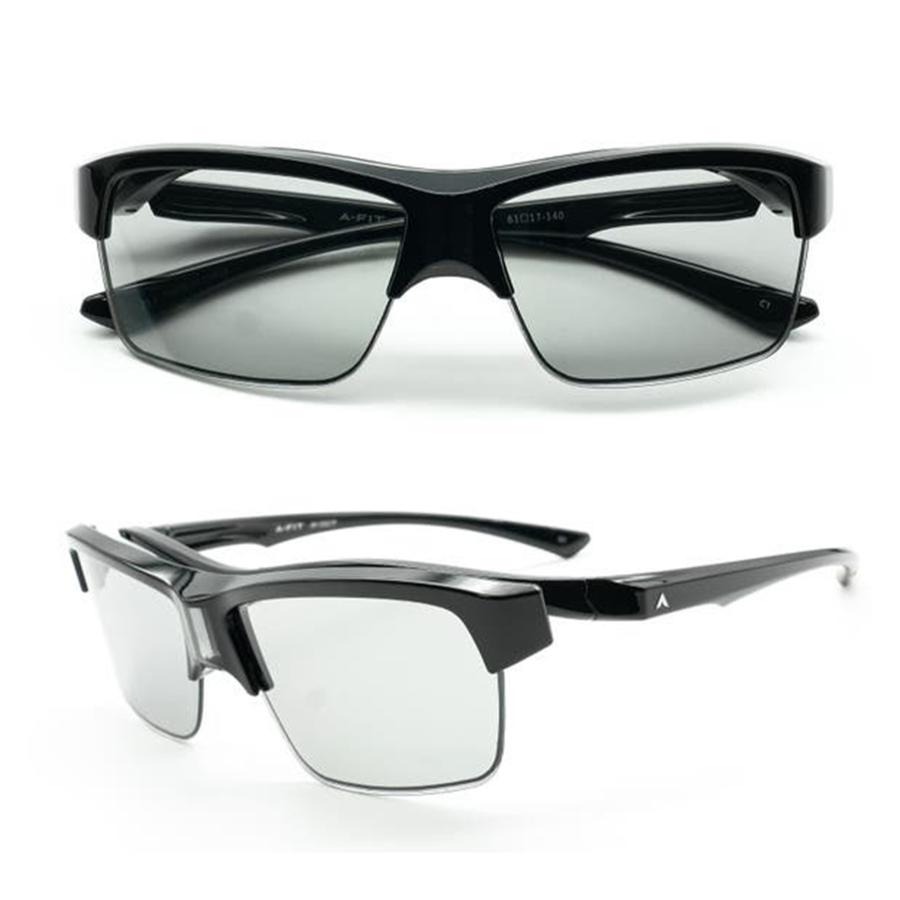 AーFIT 液晶調光オーバーサングラス AーFIT 瞬間調光オーバーサングラス メガネの上から 瞬間調光
