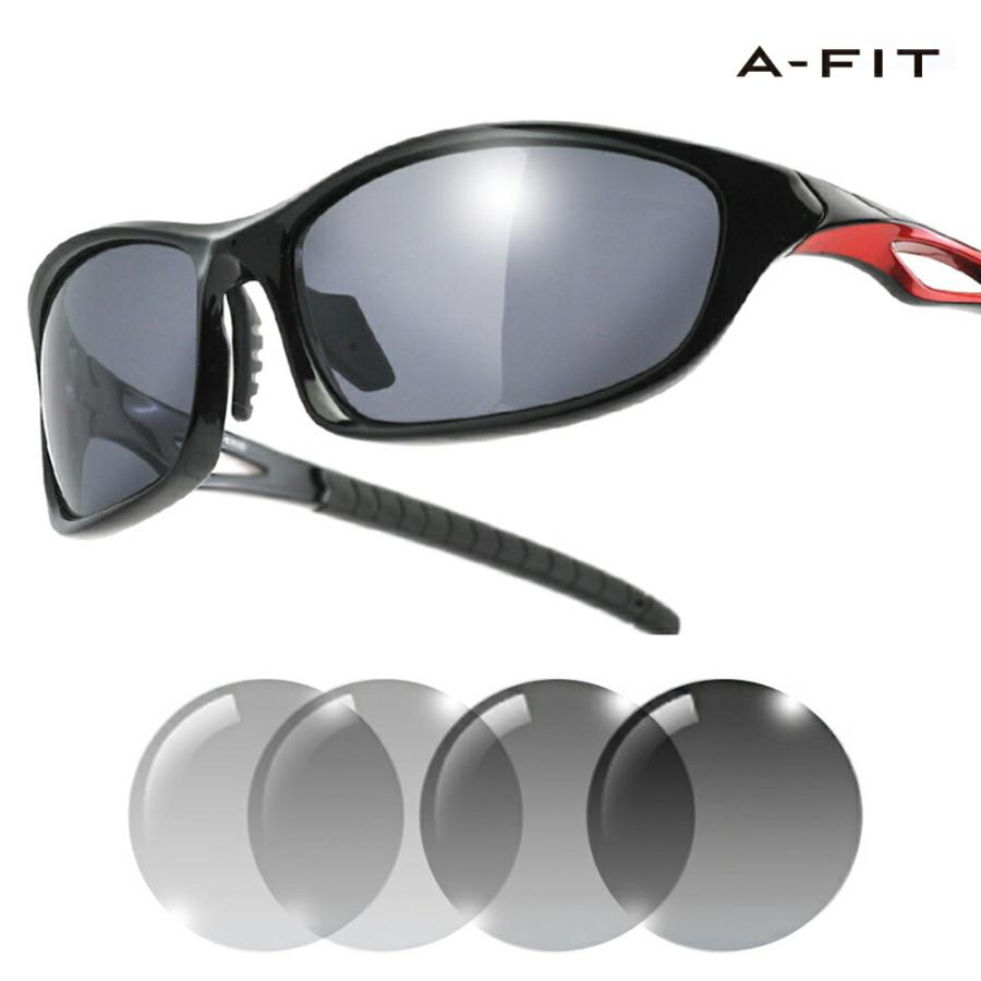 AーFIT 偏光調光スポーツサングラス メンズ アジアンフィット AーFIT 偏光調光スポーツサングラス メンズ アジアンフィット