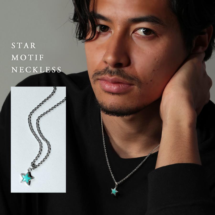 ネックレス 日本製 メンズ ターコイズ スター 星型 星 モチーフネックレス シルバー925 Silver925 丹銅 Acc0367 Sputnicks スプートニクス 通販 Yahoo ショッピング