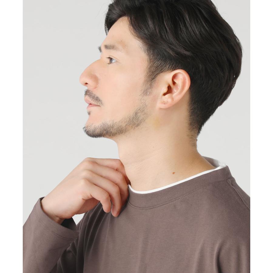 カットソー Tシャツ ロンT 長袖Tシャツ メンズ 秋 冬 フェイク カットソー Tシャツ ロンT 長袖Tシャツ メンズ 秋 冬 フェイク