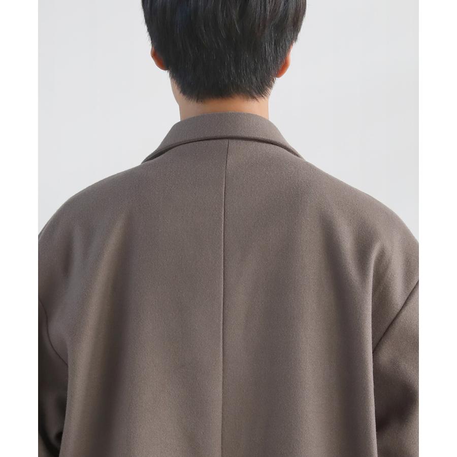 チェスターコート アウター メンズ 冬 冬服 ロング メルトン ボタン
