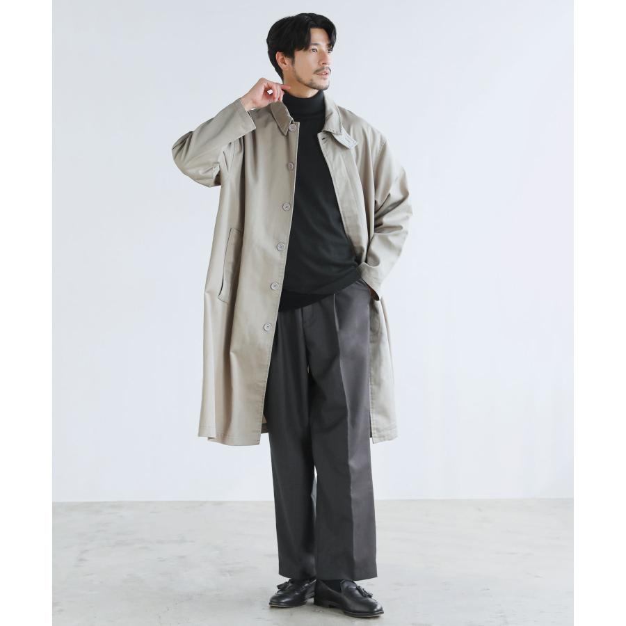 タートルネックニット メンズ 秋 冬 セーター 14G ハイゲージ シープ