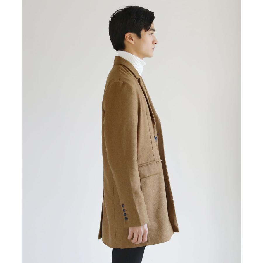ステンカラーコート メンズ チェスターコート アウター ブランド
