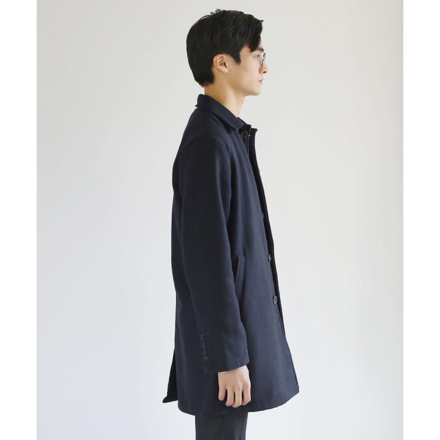チェスターコート メンズ ステンカラーコート 薄手 中綿 ウールコート メルトン Pコート ジャケット 秋冬 ステンカラーコート メンズ チェスターコート アウター ブランド