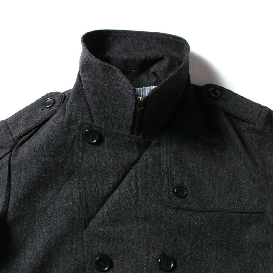 21春夏 ジャケット メンズ ショート トレンチ ショートトレンチ 綿 毛 ポリエステル Cwp 三混紡素材 ジップアップ Audience オーディエンス Aud2406 M L 秋 冬 偉大な Kindermomma Com