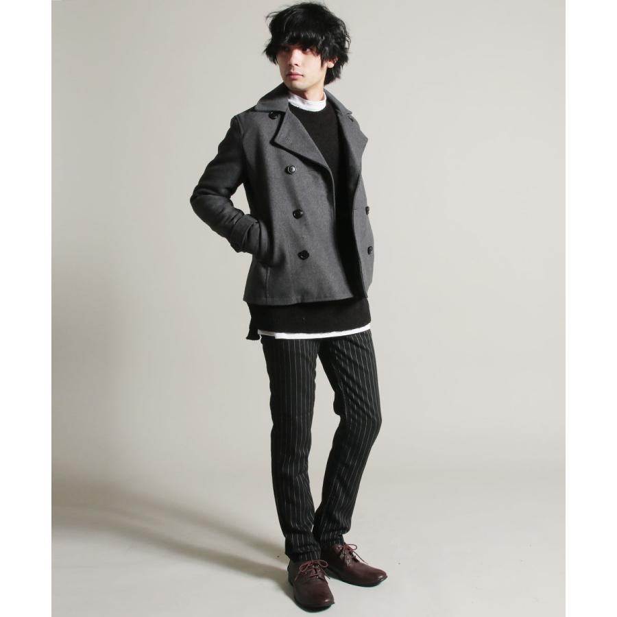 ピーコート Pコート メンズ ウール メルトン アウター ジャケット Buy Sputnicks スプートニクス 通販 Yahoo ショッピング